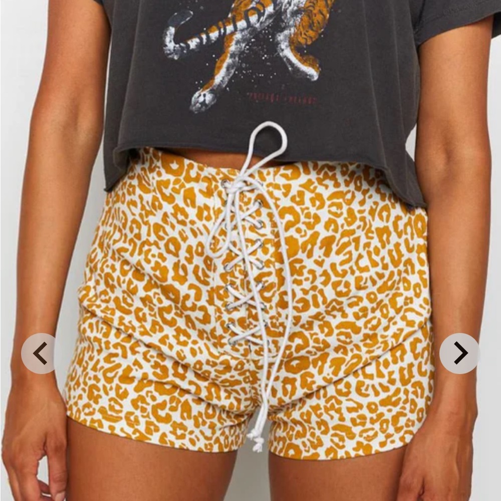 Schools Out Shorts Leopard